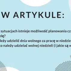 Wyjazd służbowy w niedzielę lub święto: kiedy odebrać dzień wolny? Dowiedz się, jak planować czas pracy i kiedy przysługuje wolne.