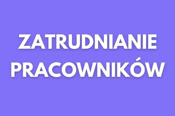 Jak zatrudnić pracownika w firmie jednoosobowej bez zbędnych formalności